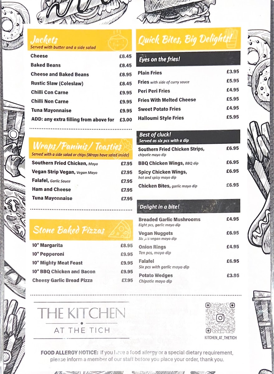 The Tichenham Inn Menu - Image 4